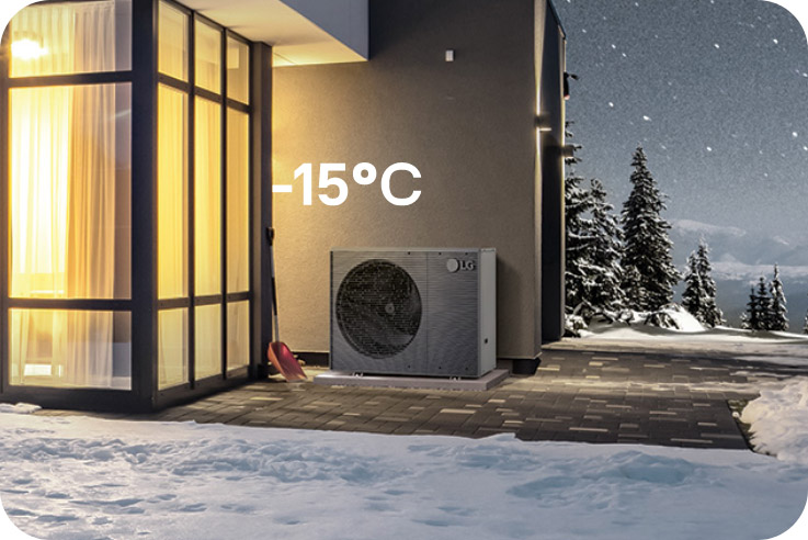 Hohe Heizleistung auch bei niedriger Temperatur